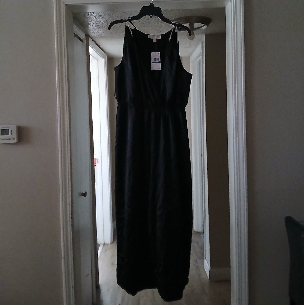 MICHAEL Michael Kors Black Sleeveless Jumpsuit